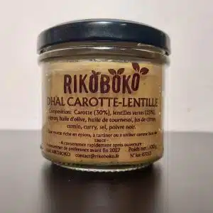 Carotte & Lentille Verte - Esprit Dhal